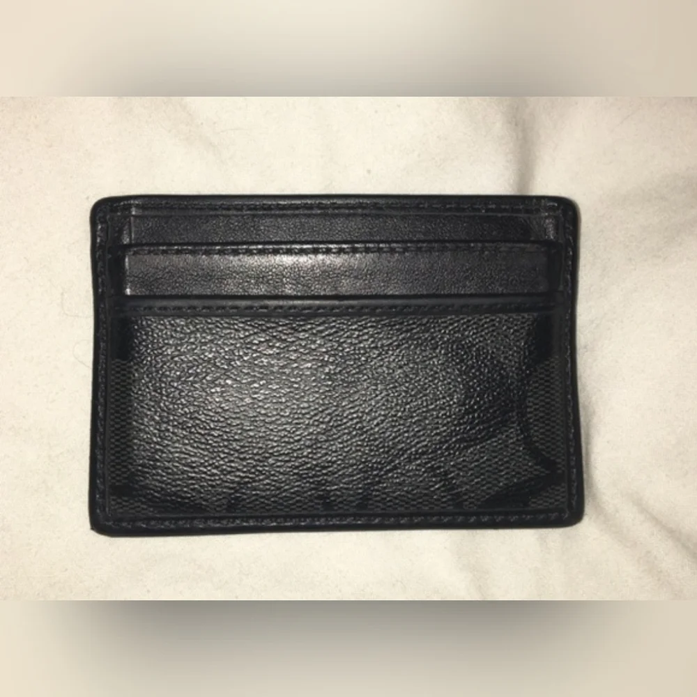 COACH Designer Signature Card Wallet Pouch